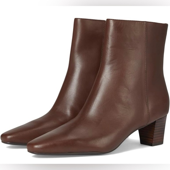 Lauren Ralph Lauren Willa Brown Leather Boot Sz 10 - Picture 1 of 11